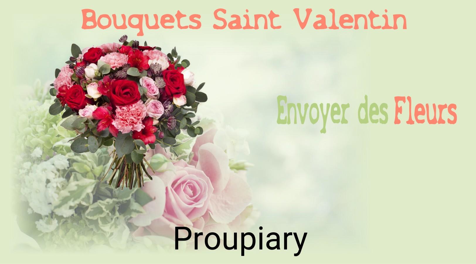 Roses de Saint-Valentin livrées à Proupiary